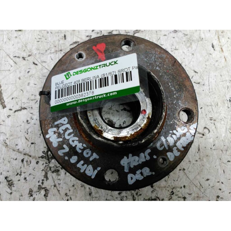 Recambio de buje para peugeot 406 berlina (s1/s2) srdt pack referencia OEM IAM  BUJE DE DISCO CON ABS