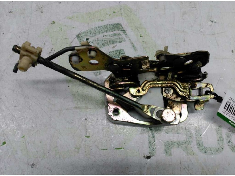 Recambio de cerradura puerta trasera derecha para kia pride glxi familiar referencia OEM IAM KK15372310C  