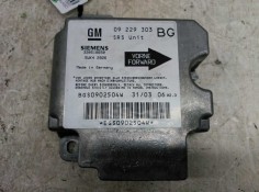 Recambio de centralita airbag para opel zafira a blue line referencia OEM IAM 1232189  
