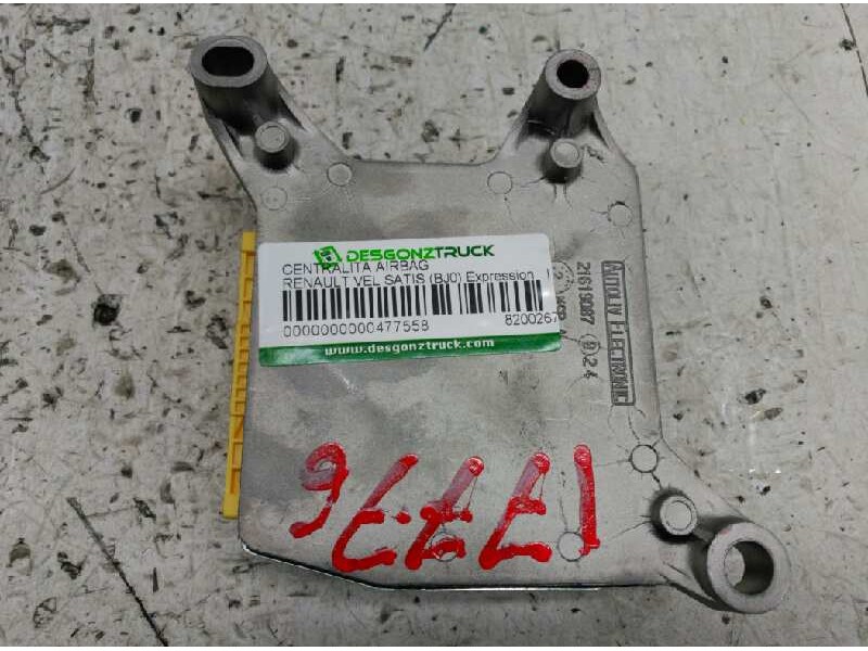 Recambio de centralita airbag para renault vel satis (bj0) expression referencia OEM IAM 8200905313 602627800 
