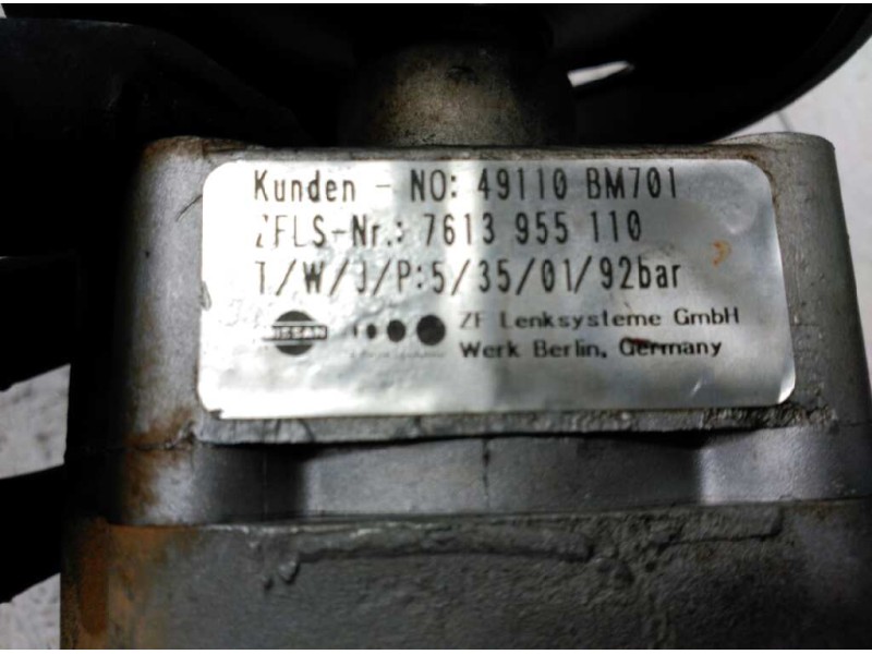Recambio de bomba servodireccion para nissan almera (n16/e) acenta referencia OEM IAM 7613955110 49110BM701 ZF