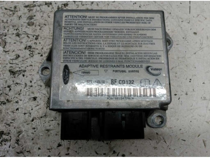 Recambio de centralita airbag para ford mondeo berlina (ge) ambiente referencia OEM IAM 1S7T148056  