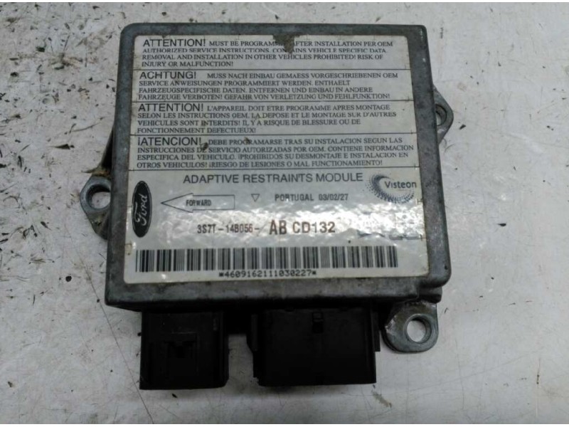 Recambio de centralita airbag para ford mondeo berlina (ge) ambiente referencia OEM IAM 3S7T14B056AB  