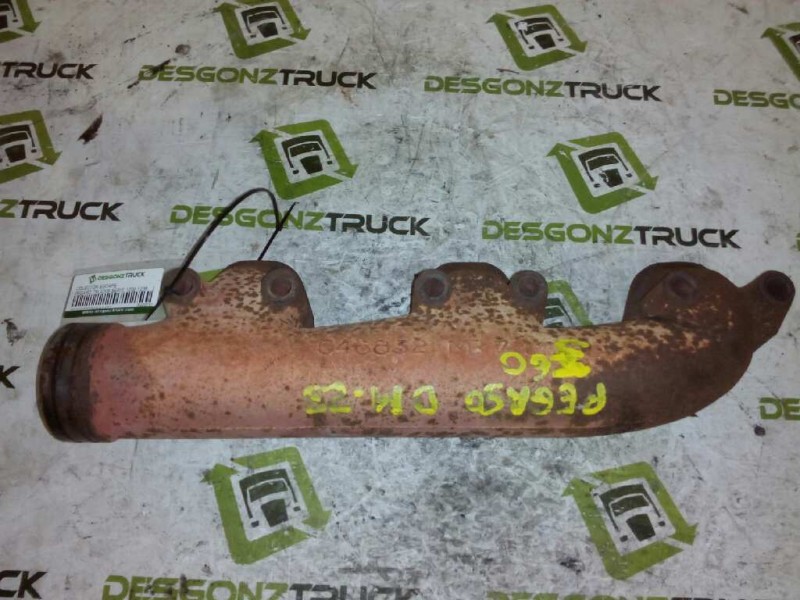 Recambio de colector escape para pegaso trucks serie 1200 1236 referencia OEM IAM 646832  