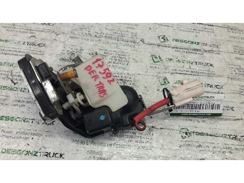 Recambio de cerradura puerta trasera derecha para toyota carina (t19) 2.0 berlina referencia OEM IAM  ELECTRICA 