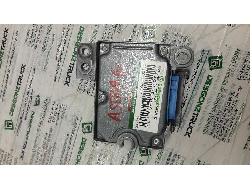Recambio de centralita airbag para opel astra g berlina club referencia OEM IAM 09174004  