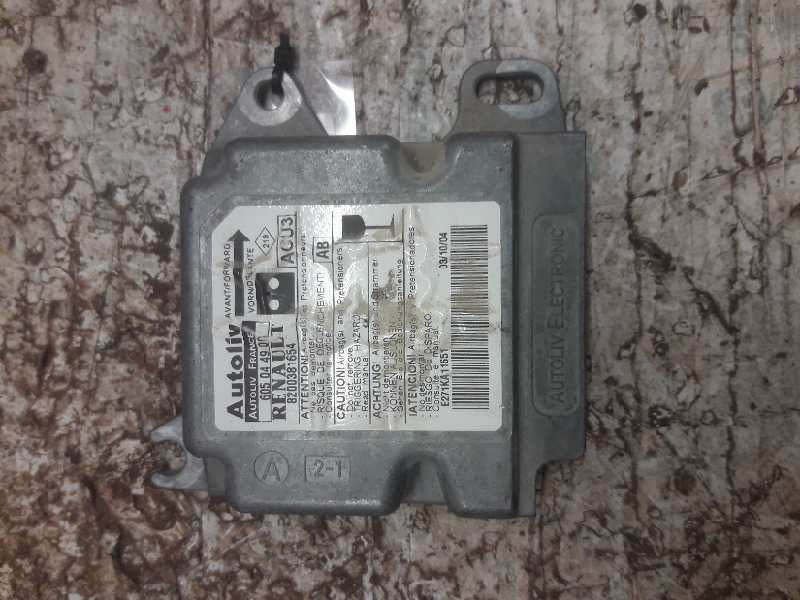 Recambio de centralita airbag para renault kangoo (f/kc0) authentique referencia OEM IAM 8200381654 605044900 