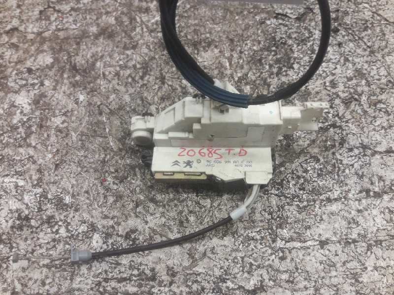 Recambio de cerradura puerta trasera derecha para peugeot 407 st sport referencia OEM IAM 9660699180E 6 PINS 