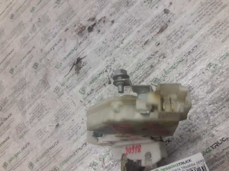 Recambio de cerradura puerta trasera derecha para nissan almera (n16/e) acenta referencia OEM IAM 82552BM760 2 PINS 