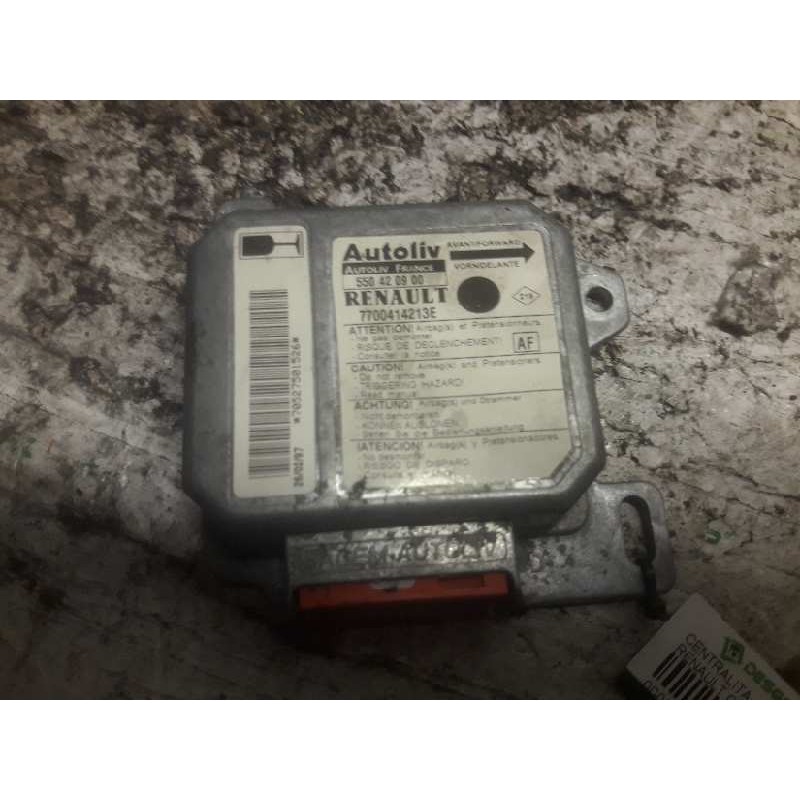 Recambio de centralita airbag para renault clio ii fase i (b/cbo) 1.2 referencia OEM IAM 7700414213E 550420900 