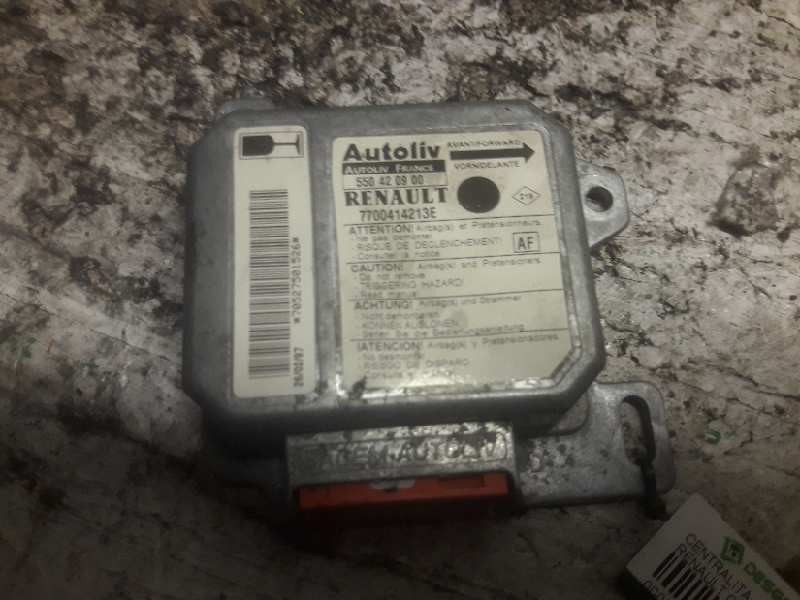 Recambio de centralita airbag para renault clio ii fase i (b/cbo) 1.2 referencia OEM IAM 7700414213E 550420900 