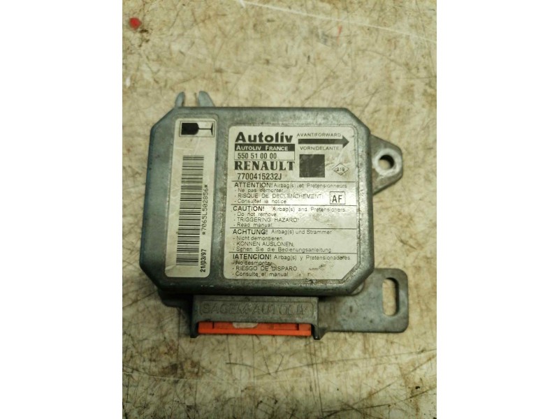 Recambio de centralita airbag para renault megane i berlina hatchback (ba0) 2.0 referencia OEM IAM 7700415232J 550510000 