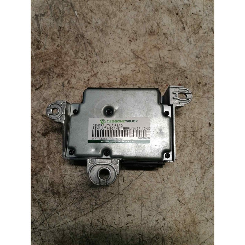 Recambio de centralita airbag para renault megane ii berlina 3p 1.5 dci diesel referencia OEM IAM 8200280991 603047300 