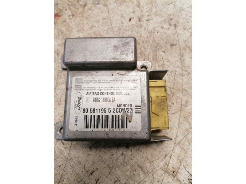 Recambio de centralita airbag para ford mondeo berlina (gd) 1.8 turbodiesel cat referencia OEM IAM 94BG14B056BA  