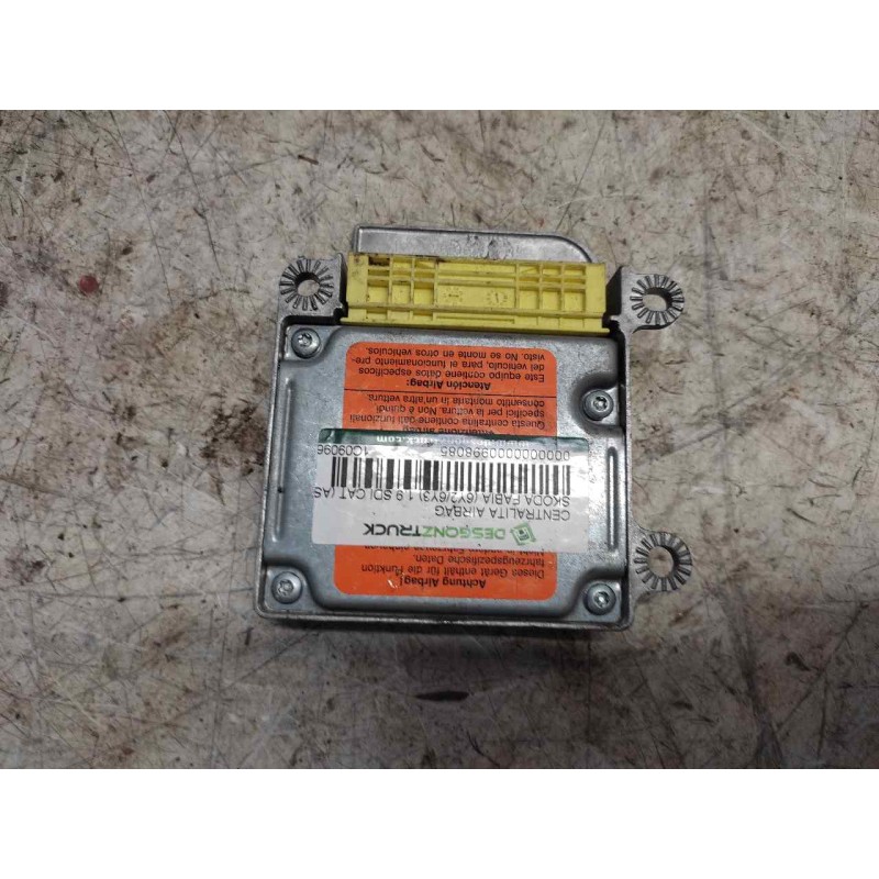 Recambio de centralita airbag para skoda fabia (6y2/6y3) 1.9 sdi cat (asy) referencia OEM IAM 1C0909601C 5WK43126 