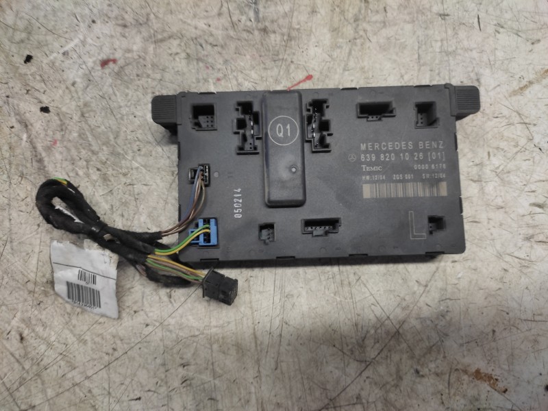 Recambio de centralita cierre para mercedes-benz vito (w639) basic, combi referencia OEM IAM 639820102601 IZQUIERDA 
