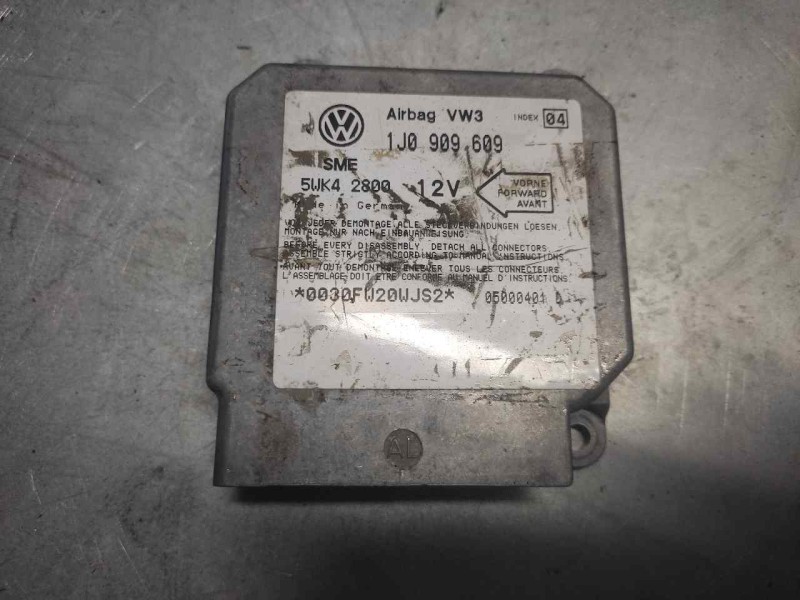 Recambio de centralita airbag para volkswagen golf iv berlina (1j1) 1.4 16v referencia OEM IAM 1J0909609 5WK42800 