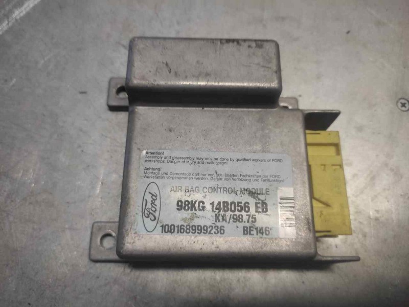 Recambio de centralita airbag para ford ka (ccq) 1.3 cat referencia OEM IAM 98KG14B056EB  