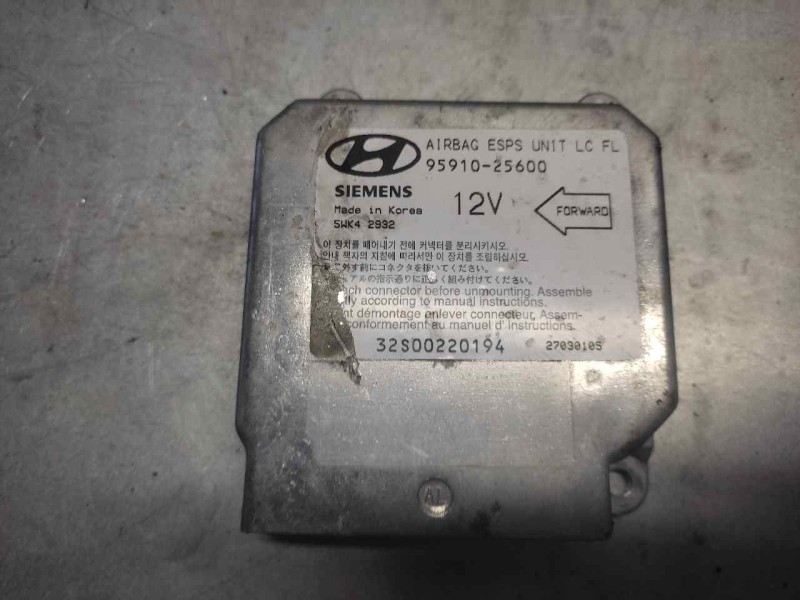 Recambio de centralita airbag para hyundai accent (lc) 1.5 crdi cat referencia OEM IAM 9591025600  