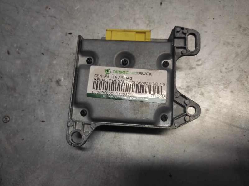 Recambio de centralita airbag para renault megane i classic (la0) 1.9 diesel referencia OEM IAM 7700418152D 550548400 