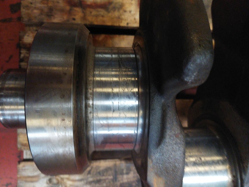 Recambio de cigueñal para scania serie p/g/r (c-clase) referencia OEM IAM 2008030 1775228 