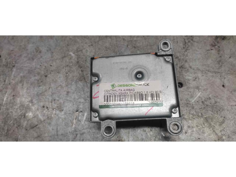 Recambio de centralita airbag para citroën xsara picasso 1.6 hdi 90 exclusive referencia OEM IAM 9659111980 602327400 