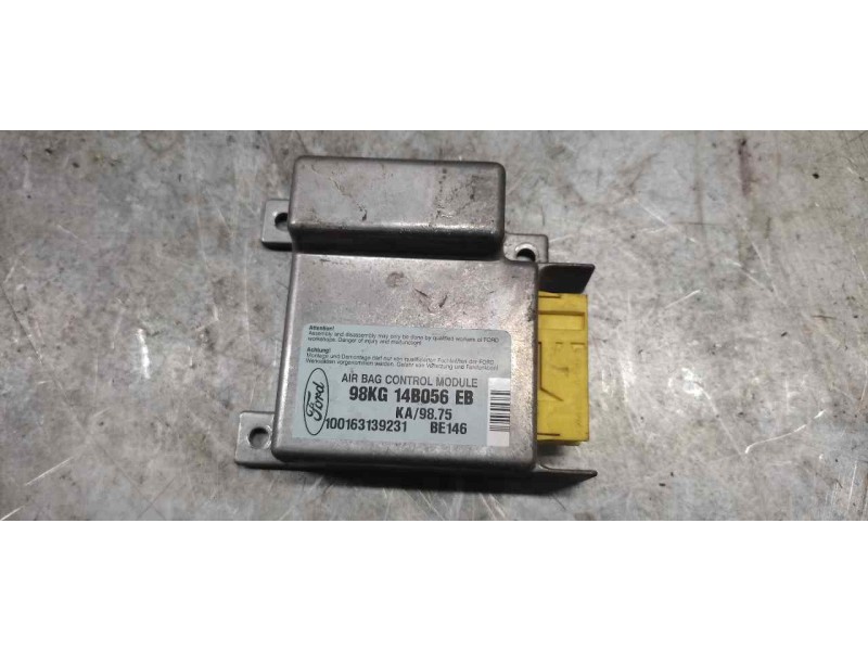 Recambio de centralita airbag para ford ka (ccq) básico referencia OEM IAM 98KG14B056EB  