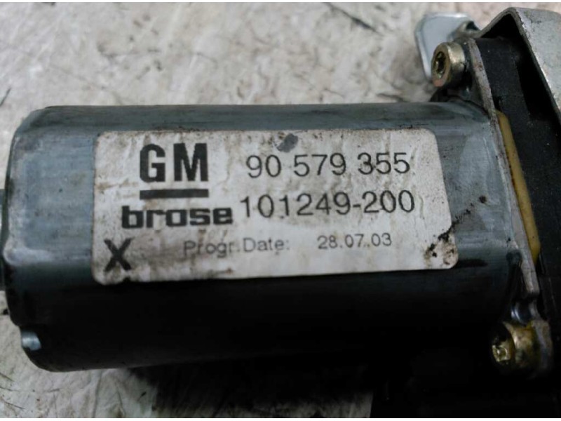 Recambio de elevalunas delantero izquierdo para opel zafira a blue line referencia OEM IAM 09118664 09118664 101249200