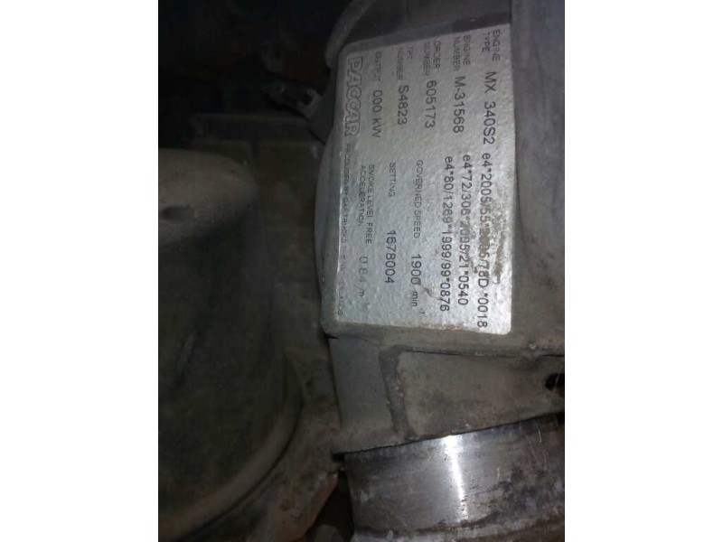 Recambio de despiece motor para daf serie xf105.xxx fsa 4x2 space-cab referencia OEM IAM MX340S2  