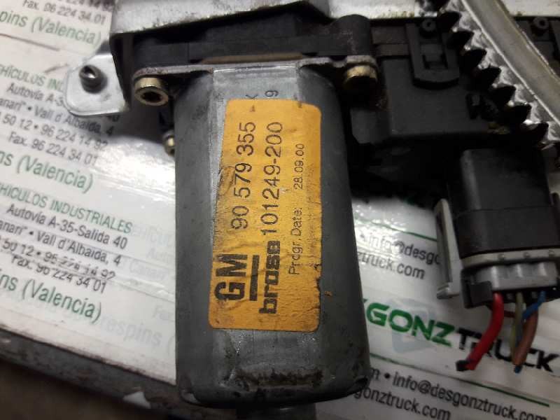 Recambio de elevalunas delantero izquierdo para opel zafira a blue line referencia OEM IAM 90579355  