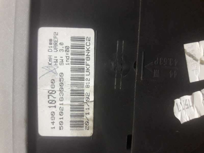 Recambio de cuadro instrumentos para peugeot 807 st pack referencia OEM IAM 501021630050 1490107080 26 PINS