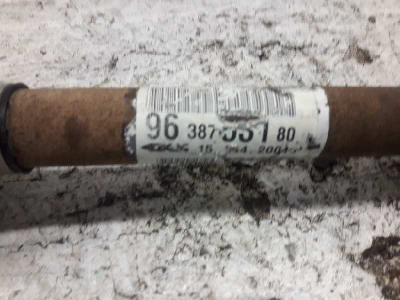 Recambio de transmision delantera derecha para peugeot 206 berlina x-line referencia OEM IAM 9638755180  