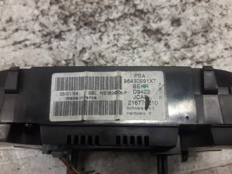 Recambio de mando climatizador para peugeot 307 (s1) xr referencia OEM IAM 96430991XT 216779210 