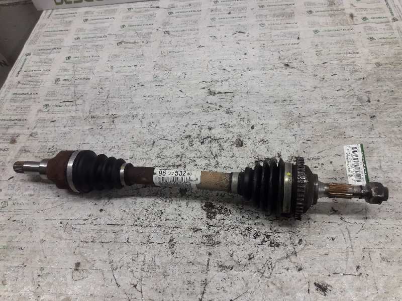 Recambio de transmision delantera izquierda para peugeot 206 berlina x-line referencia OEM IAM 9638753280  