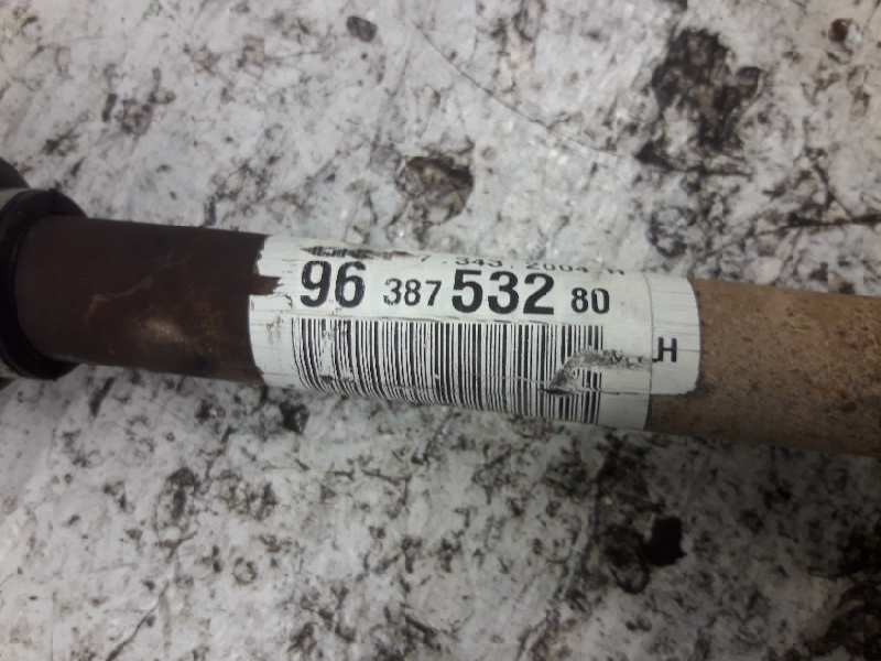 Recambio de transmision delantera izquierda para peugeot 206 berlina x-line referencia OEM IAM 9638753280  