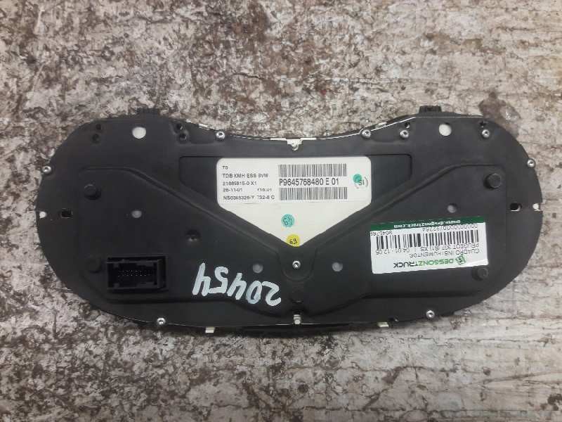 Recambio de cuadro instrumentos para peugeot 307 (s1) xs referencia OEM IAM 9645768480E 216698150X1 NS0345326Y