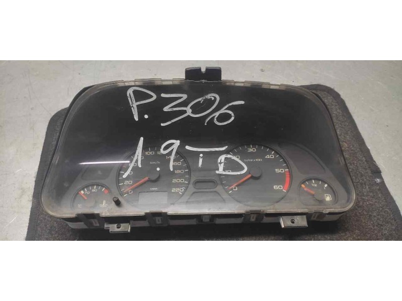 Recambio de cuadro instrumentos para peugeot 306 berlina 3/5 puertas (s1) style dt referencia OEM IAM 9635408880  