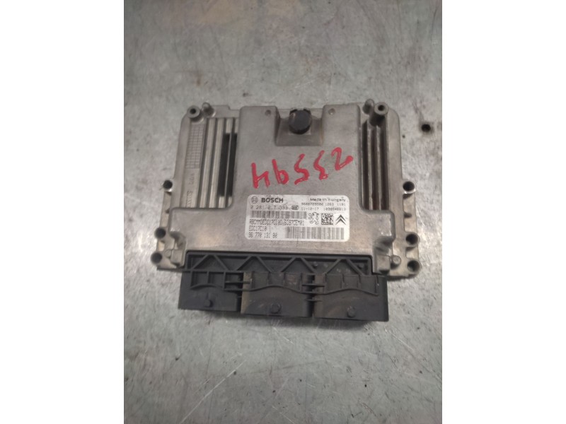 Recambio de centralita motor uce para citroën c3 picasso attraction referencia OEM IAM 0281017333 9666729580 9677013180