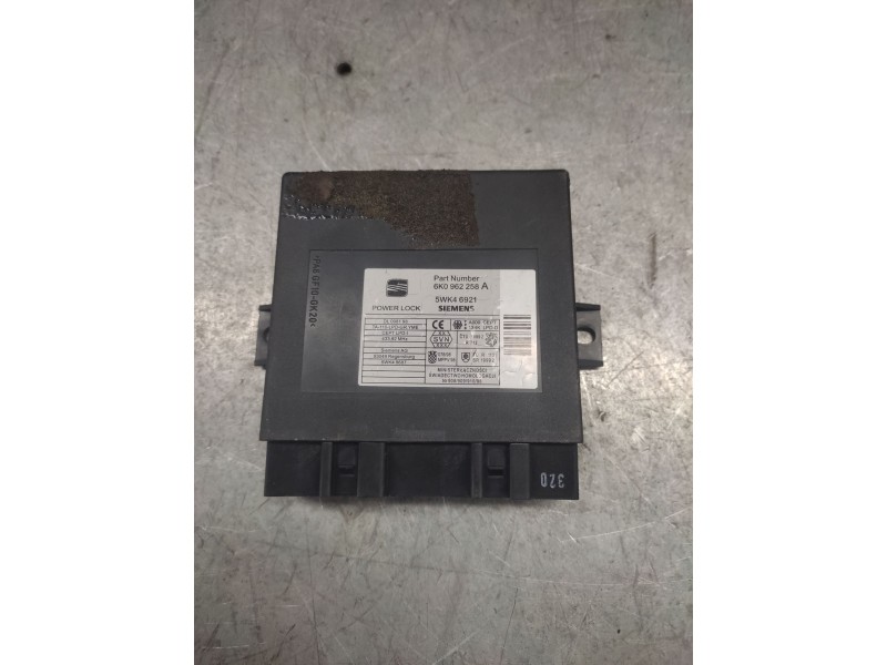 Recambio de modulo electronico para seat ibiza (6k) básico referencia OEM IAM 6K0962258A  5WK46921