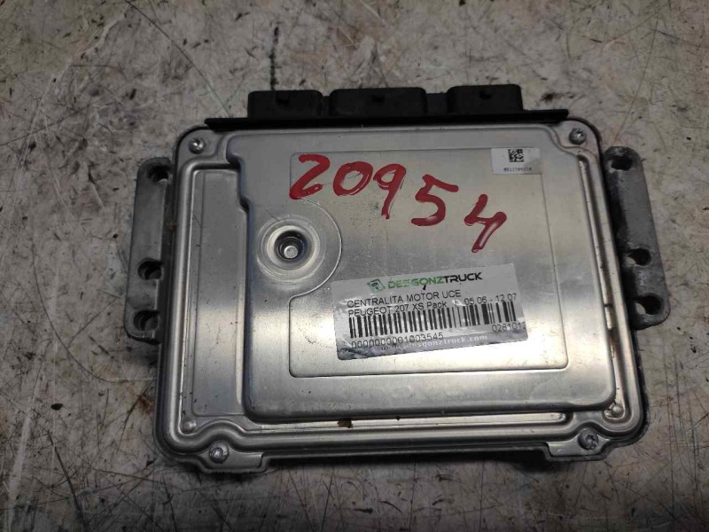 Recambio de centralita motor uce para peugeot 207 xs pack referencia OEM IAM 0281012465 9663786480 9653958980