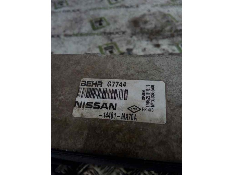 Recambio de intercooler para nissan trucks atleon 56.15 referencia OEM IAM 14461MA70A  