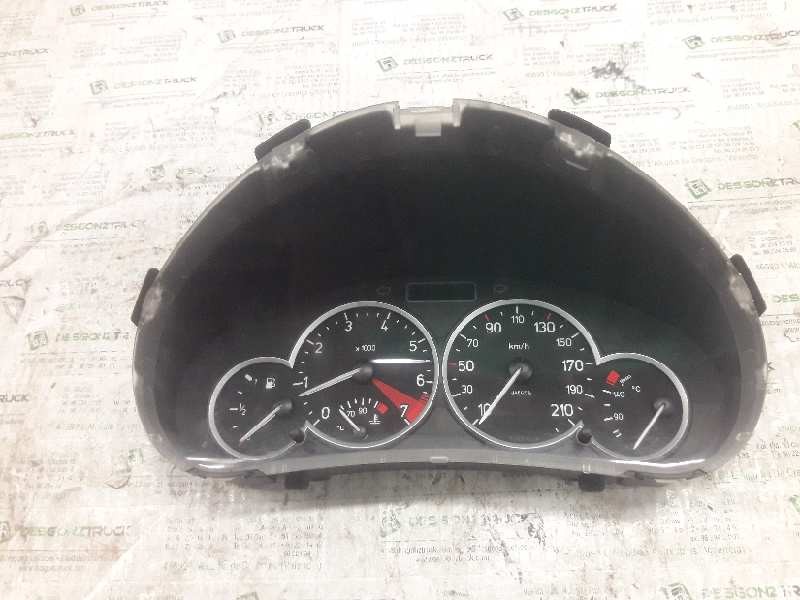 Recambio de cuadro instrumentos para peugeot 206 sw xs referencia OEM IAM 9659729480 000647402 18 PINS