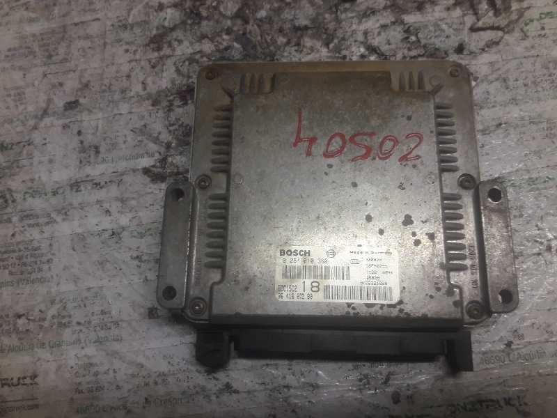 Recambio de centralita motor uce para peugeot partner (s1) combispace referencia OEM IAM 0281010360 9641607280 9636321680