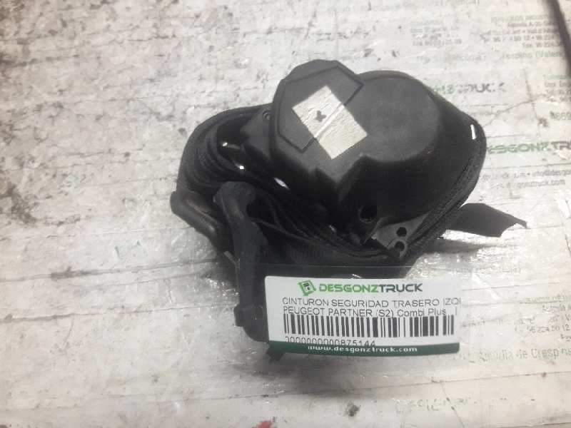 Recambio de cinturon seguridad trasero izquierdo para peugeot partner (s2) combi plus referencia OEM IAM   