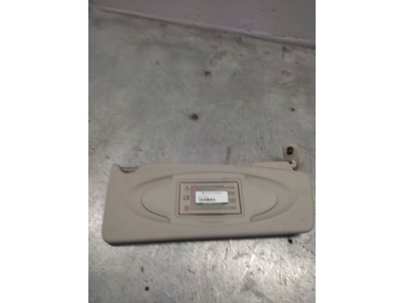 Recambio de parasol derecho para renault kangoo dynamique referencia OEM IAM   