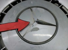 Recambio de tapacubos para mercedes-benz clase c (w201) berlina d 190 (201.122) referencia OEM IAM 1264010824 14  2