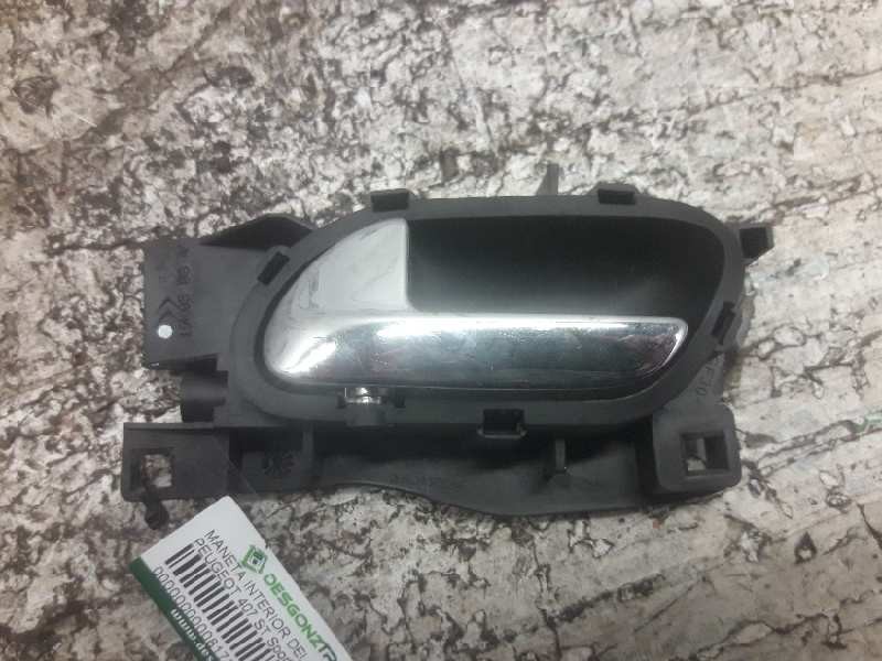 Recambio de maneta interior delantera izquierda para peugeot 407 st sport referencia OEM IAM 96526178VD  