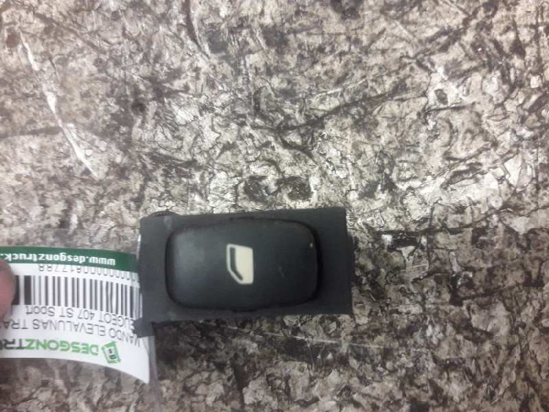 Recambio de mando elevalunas trasero izquierdo para peugeot 407 st sport referencia OEM IAM 96360166XT 4 PINS 