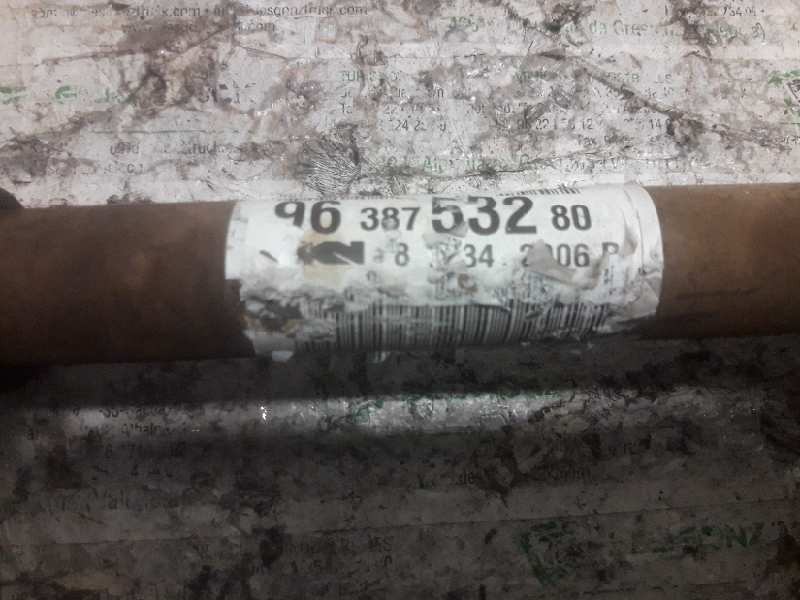 Recambio de transmision delantera izquierda para peugeot 206 sw xs referencia OEM IAM 9638753280  