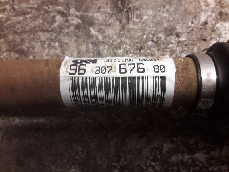 Recambio de transmision delantera izquierda para peugeot 206 berlina xt referencia OEM IAM 9630767680  